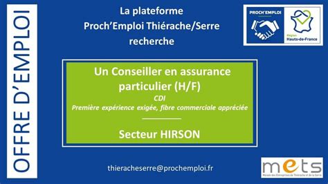 proch emploi sur mesure.